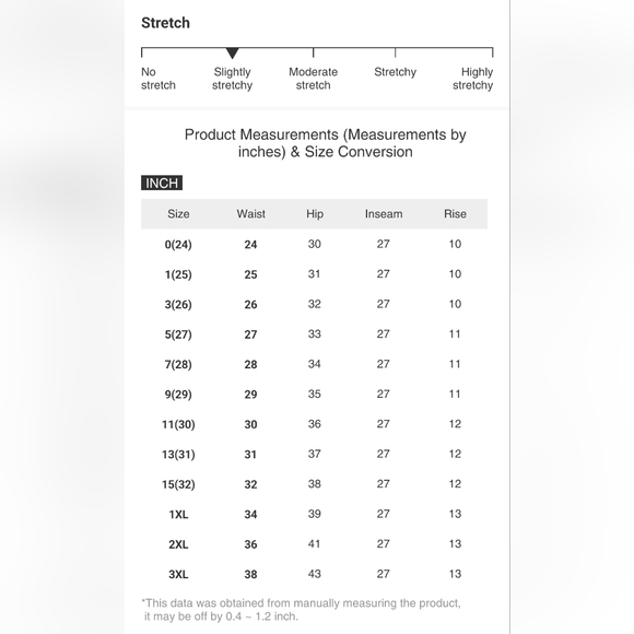 RISEN High-Rise Tummy Control Retro Jeans Distressed Bootcut Ankle Denim Pants - Picture 16 of 16